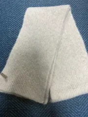 ウールマフラー アイボリー
