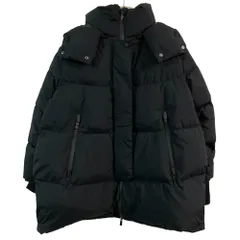 美品 HERNO ヘルノ LAMINAR OVERSIZE GORE-TEX WINDSTOPPER COAT ダウンコート サイズ40 ブラック レディース 古着 中古 USED