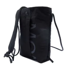 【新品】モンクレール 5L00003 M3409 999 (ブラック) バッグ ショルダーバッグ MONCLER モンクレ 「ALCHEMY」 ナイロン ロゴプリント クロスボディ 斜め掛け サコッシュ アウトレット メンズ