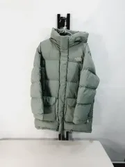 THE NORTH FACE ザノースフェイス ダウン 白 ラベル 닐턴 パーカ ミント L