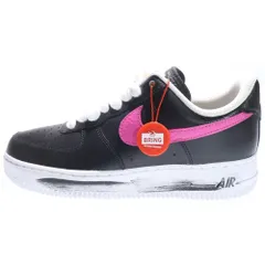 NIKE (ナイキ) ×PEACEMINUSONE AIR FORCE 1 3.0 G-DRAGON AQ3692-004 ピースマイナスワン エアフォース 1 パラノイズ ローカットスニーカー ブラック US7.5/25.5cm