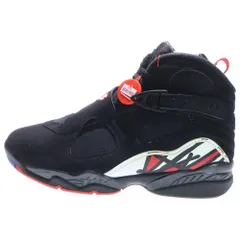 NIKE (ナイキ) AIR JORDAN 8 RETRO PLAYOFFS エアジョーダン8 レトロ プレイオフ ハイカットスニーカー ブラック US9/27cm 305381-062