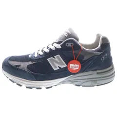 New Balance (ニューバランス) MR993NV スエードメッシュ ローカットスニーカー ネイビー US9.5/27.5cm