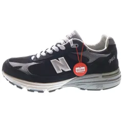 New Balance (ニューバランス) MR993BK スエードメッシュ ローカットスニーカー ブラック US9.5/27.5cm