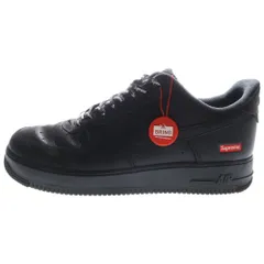 NIKE (ナイキ) ×Supreme AIR FORCE1 LOW シュプリーム エアフォース1 ローカットスニーカー ブラック US10.5/28.5cm CU9225-001 ブラック