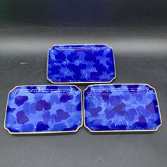 未使用】 ◇ 深川青磁 ◇ 金彩染和皿揃 八角皿 5枚揃え - メルカリ