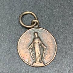 D405　銀製　SILVER キリスト教　メダイ（メダル　Medaille）シルバーアクセサリー　ペンダントトップ