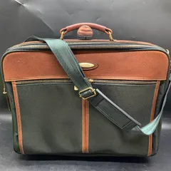 D464　Samsonite ビジネスバッグ　2WAY　ブリーフケース　グリーン　A4収納