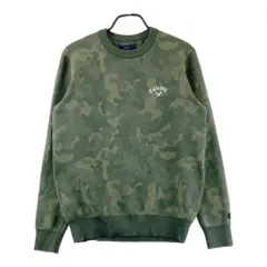 サイズ：L CALLAWAY キャロウェイ  長袖 ニットセーター  カーキ系 [240101605658] ゴルフウェア メンズ ストスト