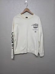 アンブロ アイボリー ロゴ トレーナー サイズ 105