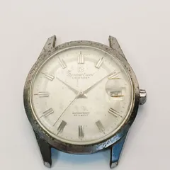 0121-6 RICOH Dynamic Escort リコー ダイナミック エスコート メンズ腕時計 手巻き フェイスのみ デイト ジャンク/不動