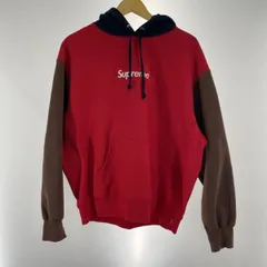 【中古】Supreme 24AW Box Logo パーカーMulti サイズM 赤/茶/緑 シュプリーム[91]