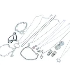 美品 Tiffany&Co. ティファニー 15点 セット まとめ売り ネックレス リング ブレスレット イヤリング ピアス SV925 YO360