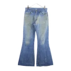 Levi's (リーバイス) フレアデニムパンツ インディゴ