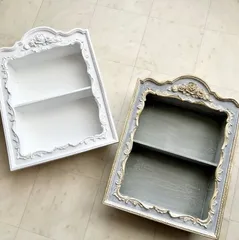 シャビーシック×ロココ装飾 — クラシック ウォールシェルフ　全2種