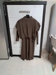 新品 ニットワンピース ベスト セット