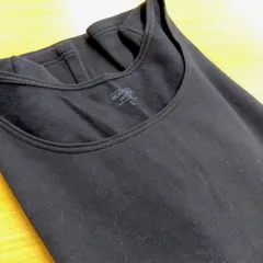 【送料無料】ほぼ未使用 UNIQLO 極暖 コットン ヒートテック HEATTECH EXTRA WARM 黒 Lサイズ レディース