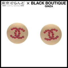 シャネル CHANEL ピアス ラウンド ココマーク ゴールド メタル ラインストーン 00A ピアス レディース 101844414