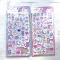 2枚セット ボンボンドロップシールうるちゅる かわいい