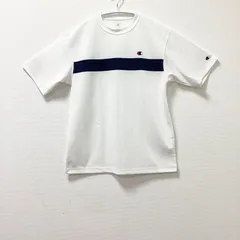古着　美品　Champion　チャンピオン　ゴルフウェア　レジャーTシャツ　半袖Tシャツ　ユニセックス　Lサイズ　クルーネック　ドライ　ホワイト　白　ゴルフ　スポーツ