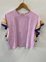 c618⚫︎RAY BEAMS⚫︎レイビームス⚫︎ニット⚫︎切替⚫︎フレアスリーブ⚫︎カットソー⚫︎size表記なし⚫︎ピンク