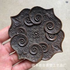 銅製 四大神獣盤 風水 置物 装飾品 工芸品 - メルカリ