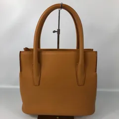 美品 キタムラ ハンドバッグ レザー  マスタード