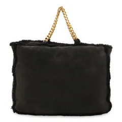 CHANEL シャネル ムートン チェーントート トートバッグ ハンドバッグ