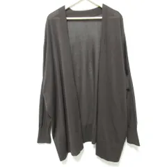 新品同様 25AW MUSE de Deuxieme Classe ミューズドゥドゥーズィエムクラス shake code ショートカーディガン ブラウン レディース 古着 中古 USED