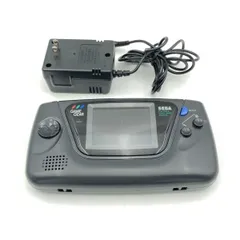 【中古】本体）【ジャンク/アダプター付き】SEGA/ゲームギア スモークカラー/HGG-3210/通電不安定[6]