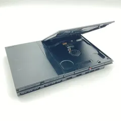 【中古】本体）【動作確認済みジャンク】Sony/PlayStation2 チャコールブラック/SCPH-70000/蓋閉まらない[6]