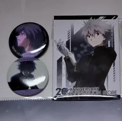 エヴァンゲリオン 渚カヲル バッジ アニメイト 特典 はがき 出品