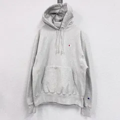 古着 used　Champion　チャンピオン　リバースウィーブ　スウェットパーカー/フーディー　霜降りグレー　Mサイズ