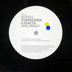 英 UK盤 FUNKAGENDA/MAD MONEY/SIZE SIZE022 12