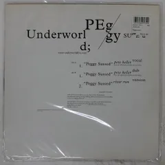 英 UK盤 UNDERWORLD/PEGGY SUSSED/UNDERWORLDLIVE.COM UWR012 12