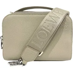 LOEWE ロエベ クロスボディカメラバッグミニ C660R41X02 ベージュ 本革（レザー） ショルダーバッグ メンズ 【中古】 12601K282