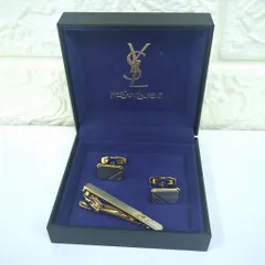 YSL イヴサンローラン　カフリンクス　ネクタイピン　セット