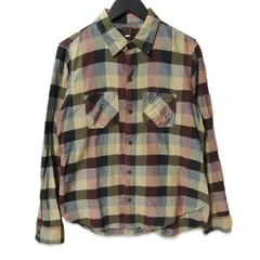 DELUXEWARE デラックスウエア 長袖チェックシャツ 日本製 マルチカラー L 27112391