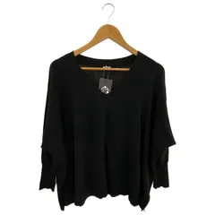 IENA (イエナ) ▲ ③ ドルマンVニット レディース ブラック FREE