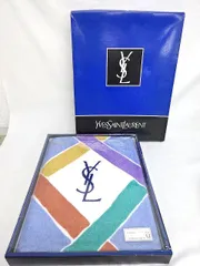 ☆YVES SAINT LAURENT バスタオル 箱付き 未使用 保管品☆