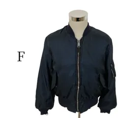 訳あり ヴィンテージ ブラック MA-1・フライトジャケット FREE SIZE TEY30-20