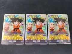 【中古TCG】DBFW 孫悟空:少年期(FB06-119)(SCR) 3枚セット【50-54】