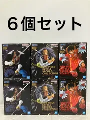 未開封 ワンピース ONE PIECE ビスタ モンキー・D・ルフィ クロコダイル フィギュア 3種６個セット LF1694 f099