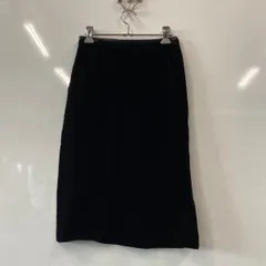 a789⚫︎spick＆span⚫︎スピックアンドスパン⚫︎ベロア⚫︎タイト⚫︎スカート⚫︎size38⚫︎黒⚫︎