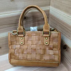 新品 ズッケロ zucchero レディース がま口 2way ミニバッグ 革編み込み 本革 牛革 レザー ハンドバッグ ショルダーバッグ 斜め掛け 小さめ 軽量 48969 ブランド 人気 おしゃれ カジュアル 通勤 通学 女性用 コンパクト 可愛い 茶色