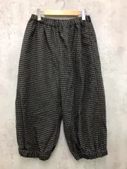 Samansa Mos2 サマンサモスモス mft-1407242 裾絞りバルーン パンツ sizeF/チェック柄 ■■ レディース