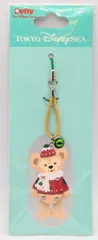 東京ディズニーシー ストラップ Duffy's Christmas 2011 ダッフィー(木製)/Seven Lights of Christmas 2011
