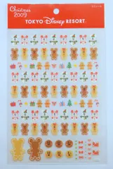 東京ディズニーリゾート ミニシール 雪だるま&クッキー/Christmas 2009