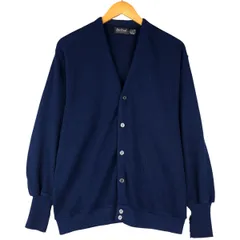 古着 80~90年代 Par Four アクリルニットカーディガン USA製 メンズL相当 ヴィンテージ/eaa596009