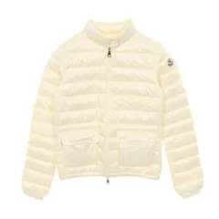 モンクレール MONCLER ダウンジャケット LANS アイボリー ナイロン ダウンジャケット レディース Used A